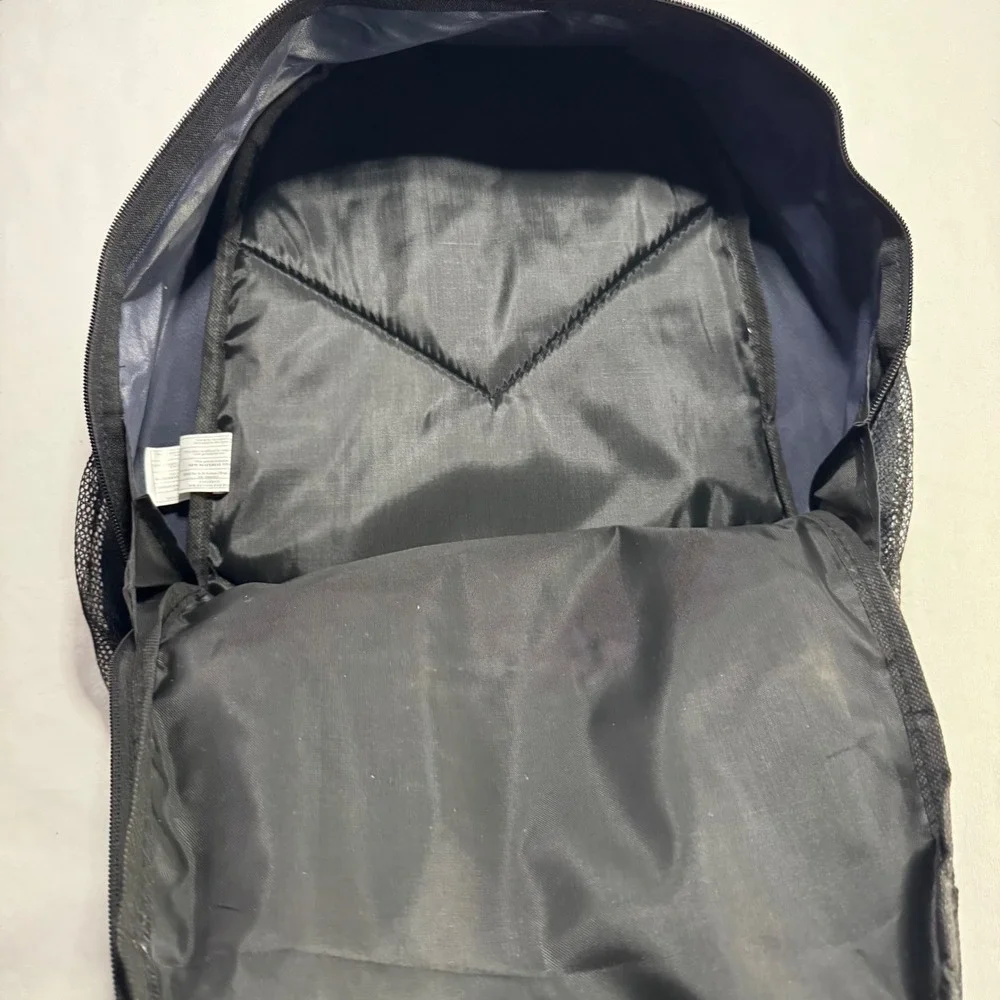 Summit Ridge Backpack Navy‎ Blue Black Reflective Mesh Pockets F266 C51580 Top